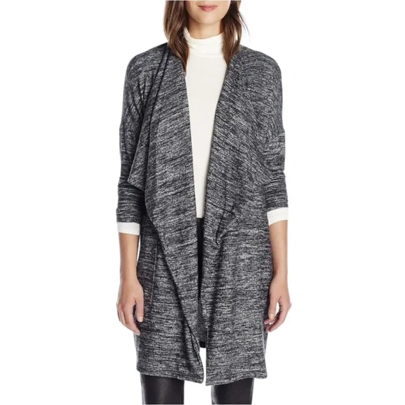 NWOT Velvet by Graham & Spencer Dejavu Draped Cardigan - Picture 2 of 9